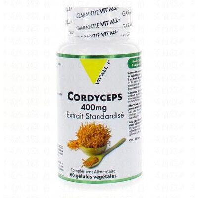 VITALL+ Cordyceps 400mg - Complément Alimentaire - Publicité VITALL+ Cordyceps 400mg - Complément Alimentaire - Publicité