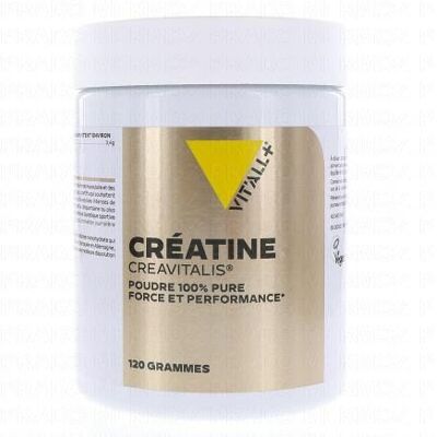 VITALL+ Vit'All+ Créatine En Poudre 120g - Publicité VITALL+ Vit'All+ Créatine En Poudre 120g - Publicité