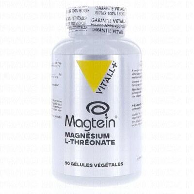 VITALL+ Vit'All+ Magtein Magnésium L-Thréonate 90 Comprimés - Publicité VITALL+ Vit'All+ Magtein Magnésium L-Thréonate 90 Comprimés - Publicité