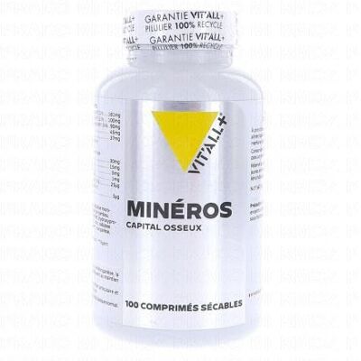 VITALL+ Vit'All+ Mineros 100 Comprimés - Publicité VITALL+ Vit'All+ Mineros 100 Comprimés - Publicité
