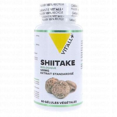 VIT'ALL+ Extrait Bio de Shiitake - Complément Alimentaire - Publicité VIT'ALL+ Extrait Bio de Shiitake - Complément Alimentaire - Publicité
