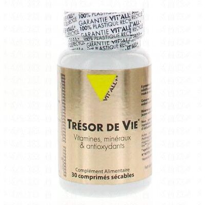 Santiveri Vital Plus Tresor de Vie - Complément alimentaire - Publicité Santiveri Vital Plus Tresor de Vie - Complément alimentaire - Publicité