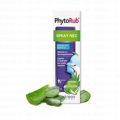 Nutreov Phytorub Spray Nez 30ml - Soulagement nasal - Publicité Nutreov Phytorub Spray Nez 30ml - Soulagement nasal - Publicité