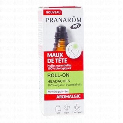 Pranarom Aromalgic - Roll-On Maux De Tête 5ml - Publicité Pranarom Aromalgic - Roll-On Maux De Tête 5ml - Publicité