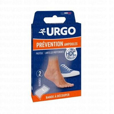 Urgo Prévention Ampoules - Bande À Découper X2 - Publicité Urgo Prévention Ampoules - Bande À Découper X2 - Publicité