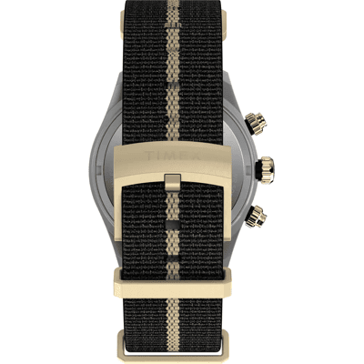 MONTRE TIMEX WATERBURY HERITAGE CHRONOGRAPHE - Publicité MONTRE TIMEX WATERBURY HERITAGE CHRONOGRAPHE - Publicité