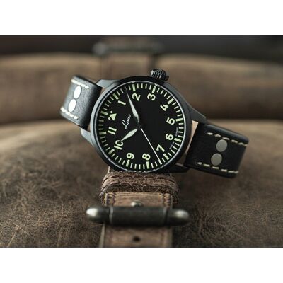 MONTRE LACO PILOT ALTENBURG 39 - Publicité MONTRE LACO PILOT ALTENBURG 39 - Publicité