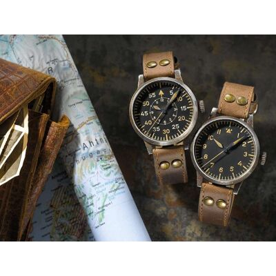 MONTRE LACO PILOT KEMPTEN ERBSTÜCK 39 - Publicité MONTRE LACO PILOT KEMPTEN ERBSTÜCK 39 - Publicité