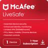 Acer FR McAfee LiveSafe – 1 appareil - 1 An
