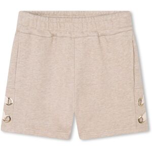 CHLOE Short molletonné à broderie FILLE 8A Beige - Publicité