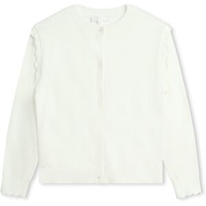 CHLOE Cardigan tricoté en coton FILLE 8A Blanc - Publicité