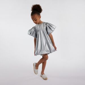 MARC JACOBS Robe de cérémonie métallisée FILLE 4A Argent - Publicité