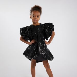 MARC JACOBS Robe de cérémonie en sequins FILLE 4A Noir - Publicité