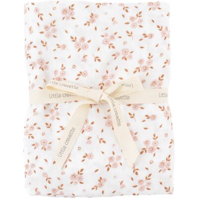 LITTLE CREVETTE Maxi-lange bébé coton bio* imprimé Thaïs - Publicité LITTLE CREVETTE Maxi-lange bébé coton bio* imprimé Thaïs - Publicité