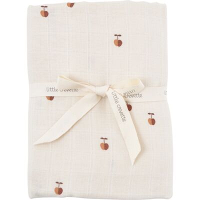 LITTLE CREVETTE Maxi-lange bébé coton bio* imprimé Pom Pouce - Publicité LITTLE CREVETTE Maxi-lange bébé coton bio* imprimé Pom Pouce - Publicité