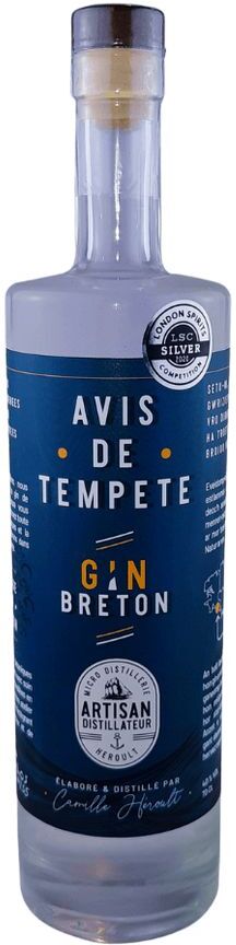 Avis de Tempête ? Gin Breton - Distillerie Heroult