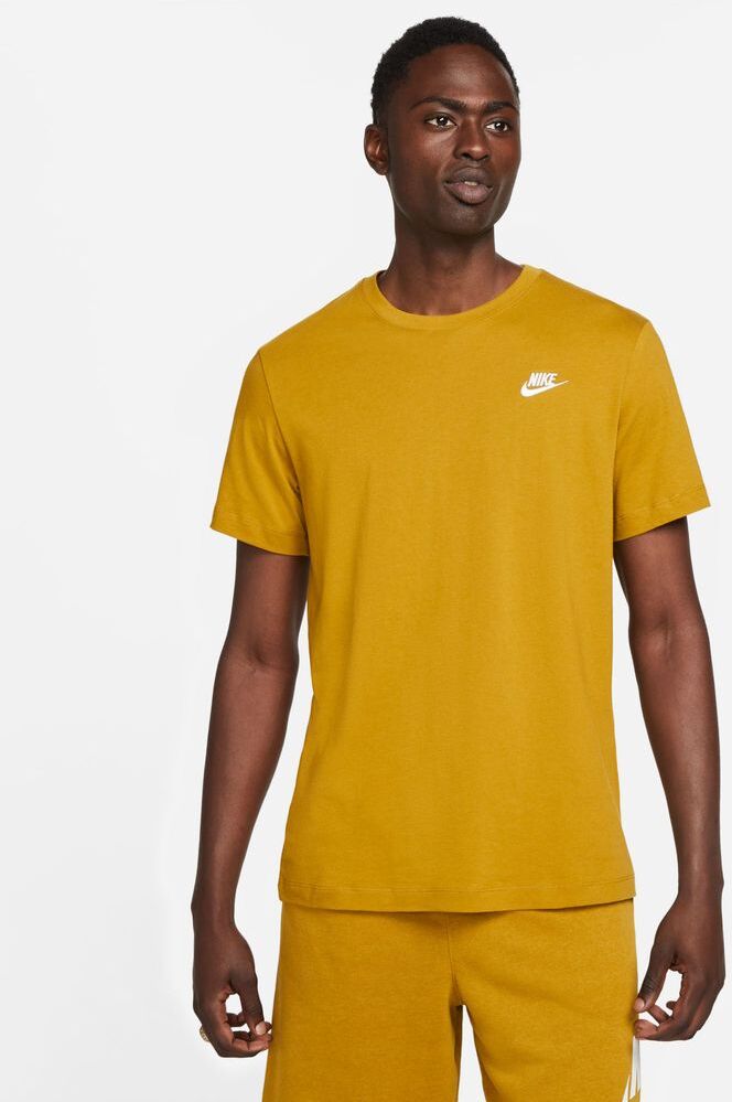 T-shirt Nike Sportswear Club Or Homme - AR4997-716 Or XS male