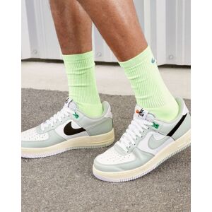 Nike Chaussures Nike Air Force 1 Gris & Blanc Homme - DZ2522-001 Gris & Blanc 7.5 male