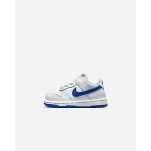 Nike Chaussures Nike Dunk Low Blanc & Bleu Royal Enfant - DH9761-105 Blanc & Bleu Royal 3C unisex