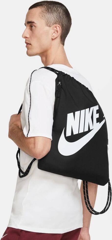 Sac à cordelettes Nike Heritage Noir Unisexe - DC4245-010 Noir TU unisex