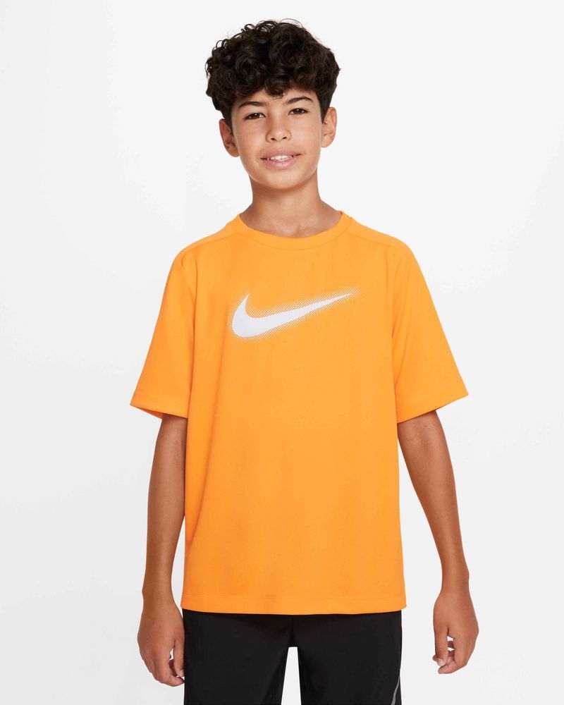 Tee-shirt de training Nike Multi Orange pour Enfant - DX5386-836 Orange L unisex