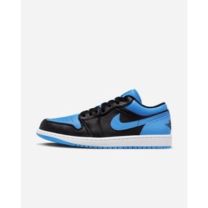 Nike Chaussures Nike Air Jordan 1 Low Noir & Bleu