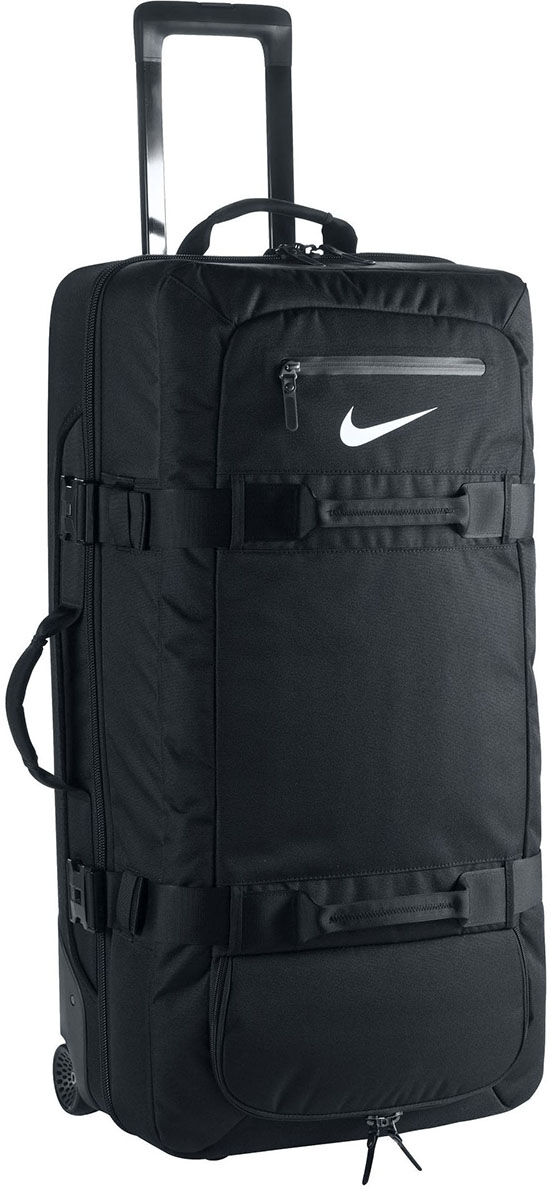 Sac de Voyage à Roulettes Nike Fiftyone49 pour Homme Taille : Large Couleur : Black/Black/White Noir TU unisex