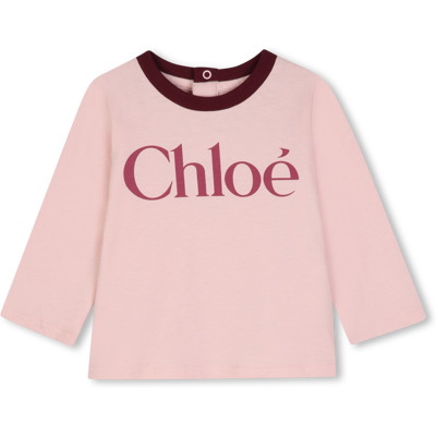 Chloe - Tee-shirt Manches Longues - Dirty Pink - Fille - 9 Mois DIRTY PINK 9 mois female - Publicité Chloe - Tee-shirt Manches Longues - Dirty Pink - Fille - 9 Mois DIRTY PINK 9 mois female - Publicité
