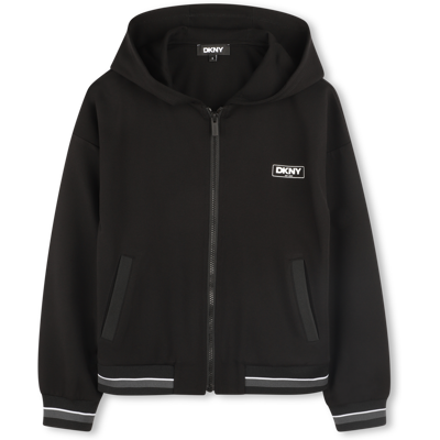 Dkny - Cardigan À Capuche - Black - Unisexe - 6 Ans BLACK 6 ans unisex - Publicité Dkny - Cardigan À Capuche - Black - Unisexe - 6 Ans BLACK 6 ans unisex - Publicité