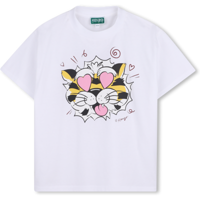 Kenzo Kids - Tee-shirt Manches Courtes - Blanc - Unisexe - 6 Ans BLANC 6 ans unisex - Publicité Kenzo Kids - Tee-shirt Manches Courtes - Blanc - Unisexe - 6 Ans BLANC 6 ans unisex - Publicité