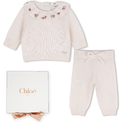 Chloe - Ensemble Pull Et Pantalon - Craie - Fille - 6 Mois CRAIE 6 mois female - Publicité Chloe - Ensemble Pull Et Pantalon - Craie - Fille - 6 Mois CRAIE 6 mois female - Publicité