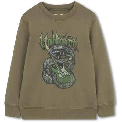 Zadig & Voltaire - Sweat Col Rond - Olive Night - Garçon - 8 Ans OLIVE NIGHT 8 ans male - Publicité Zadig & Voltaire - Sweat Col Rond - Olive Night - Garçon - 8 Ans OLIVE NIGHT 8 ans male - Publicité