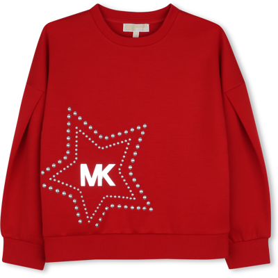 Michael Kors - Sweat-shirt - Rouge Profond - Fille - 3 Ans ROUGE PROFOND 3 ans female - Publicité Michael Kors - Sweat-shirt - Rouge Profond - Fille - 3 Ans ROUGE PROFOND 3 ans female - Publicité