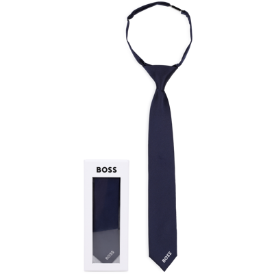 Boss - Cravate - Bleu Cargo - Garçon - Taille T2 BLEU CARGO taille T2 male - Publicité Boss - Cravate - Bleu Cargo - Garçon - Taille T2 BLEU CARGO taille T2 male - Publicité