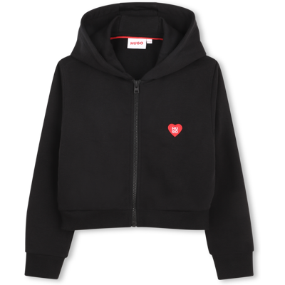 Hugo - Sweat À Capuche - Black - Fille - 10 Ans BLACK 10 ans female - Publicité Hugo - Sweat À Capuche - Black - Fille - 10 Ans BLACK 10 ans female - Publicité