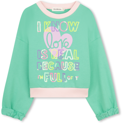 Billieblush - Sweat En Molleton - Discord Green - Fille - 2 Ans DISCORD GREEN 2 ans female - Publicité Billieblush - Sweat En Molleton - Discord Green - Fille - 2 Ans DISCORD GREEN 2 ans female - Publicité