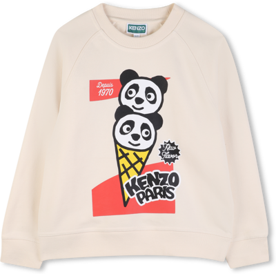 Kenzo Kids - Sweat En Molleton - Nougat - Unisexe - 4 Ans NOUGAT 4 ans unisex - Publicité Kenzo Kids - Sweat En Molleton - Nougat - Unisexe - 4 Ans NOUGAT 4 ans unisex - Publicité