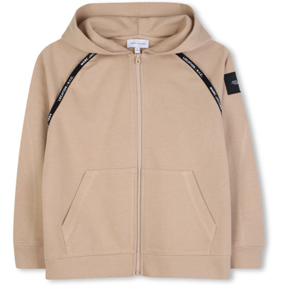 Marc Jacobs - Sweat Zippé À Capuche - Ficelle - Garçon - 6 Ans FICELLE 6 ans male - Publicité Marc Jacobs - Sweat Zippé À Capuche - Ficelle - Garçon - 6 Ans FICELLE 6 ans male - Publicité
