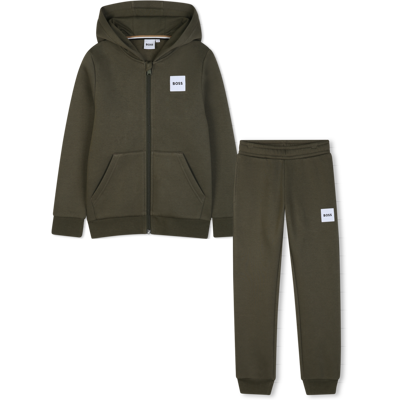 Boss - Ensemble Jogging - Olive Night - Garçon - 4 Ans OLIVE NIGHT 4 ans male - Publicité Boss - Ensemble Jogging - Olive Night - Garçon - 4 Ans OLIVE NIGHT 4 ans male - Publicité