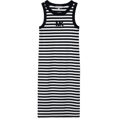 Michael Kors - Robe Longue - Bleu Cargo - Fille - 6 Ans BLEU CARGO 6 ans female - Publicité Michael Kors - Robe Longue - Bleu Cargo - Fille - 6 Ans BLEU CARGO 6 ans female - Publicité