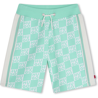 Hugo - Short De Jogging - Vert Amande - Garçon - 10 Ans VERT AMANDE 10 ans male - Publicité Hugo - Short De Jogging - Vert Amande - Garçon - 10 Ans VERT AMANDE 10 ans male - Publicité