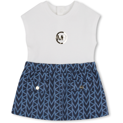 Michael Kors - Robe Sans Manches - Denim Blue - Fille - 18 Mois DENIM BLUE 18 mois female - Publicité Michael Kors - Robe Sans Manches - Denim Blue - Fille - 18 Mois DENIM BLUE 18 mois female - Publicité