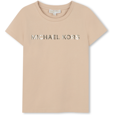 Michael Kors - Tee-shirt - Ficelle - Fille - 4 Ans FICELLE 4 ans female - Publicité Michael Kors - Tee-shirt - Ficelle - Fille - 4 Ans FICELLE 4 ans female - Publicité