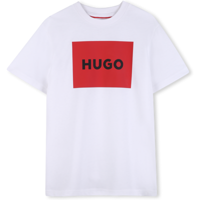 Hugo - Tee-shirt - Blanc - Garçon - 8 Ans BLANC 8 ans male - Publicité Hugo - Tee-shirt - Blanc - Garçon - 8 Ans BLANC 8 ans male - Publicité