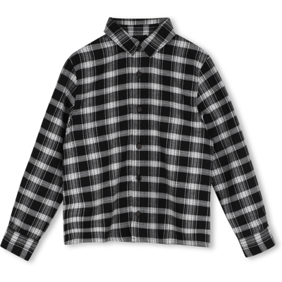 Givenchy - Chemise Manches Longues - Ecru Noir - Garçon - 5 Ans ECRU NOIR 5 ans male - Publicité Givenchy - Chemise Manches Longues - Ecru Noir - Garçon - 5 Ans ECRU NOIR 5 ans male - Publicité