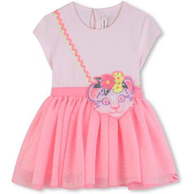 Billieblush - Robe Bi-matière - Baby Pink - Fille - 2 Ans BABY PINK 2 ans female - Publicité Billieblush - Robe Bi-matière - Baby Pink - Fille - 2 Ans BABY PINK 2 ans female - Publicité
