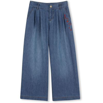 Zadig & Voltaire - Pantalon A Pinces - Denim Blue - Fille - 4 Ans DENIM BLUE 4 ans female - Publicité Zadig & Voltaire - Pantalon A Pinces - Denim Blue - Fille - 4 Ans DENIM BLUE 4 ans female - Publicité