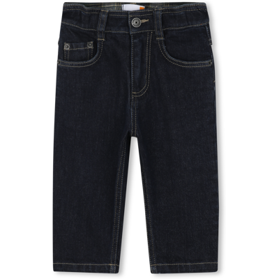 Timberland - Pantalon En Denim - Denim Blue - Garçon - 9 Mois DENIM BLUE 9 mois male - Publicité Timberland - Pantalon En Denim - Denim Blue - Garçon - 9 Mois DENIM BLUE 9 mois male - Publicité