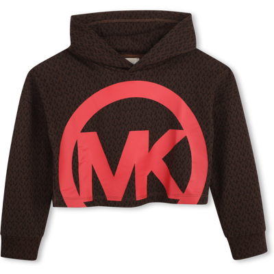 Michael Kors - Sweat À Capuche - Truffe - Fille - 6 Ans TRUFFE 6 ans female - Publicité Michael Kors - Sweat À Capuche - Truffe - Fille - 6 Ans TRUFFE 6 ans female - Publicité