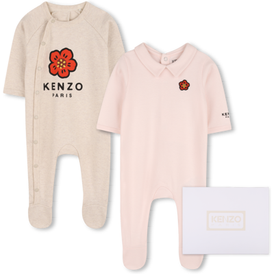 Kenzo Kids - Lot De Pyjamas - Litchi - Unisexe - 1 Mois LITCHI 1 mois unisex - Publicité Kenzo Kids - Lot De Pyjamas - Litchi - Unisexe - 1 Mois LITCHI 1 mois unisex - Publicité